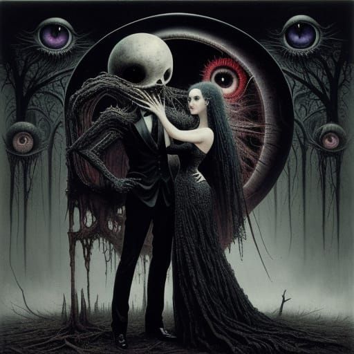 Eldritch Abomination Waltzes With Giant Eyeball