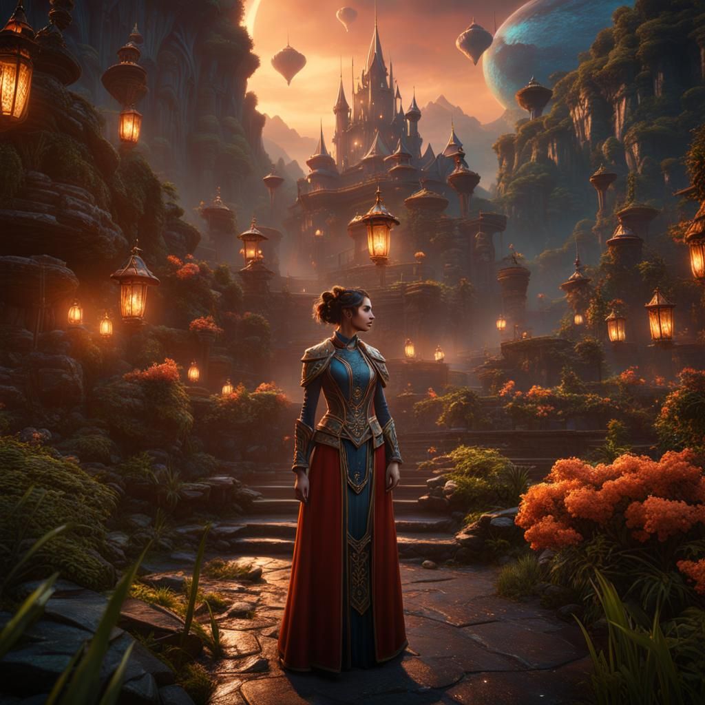 Detailed Matte Painting: The World's Heaviest Woman