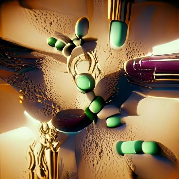 Art Deco Antibody Drug Conjugate in Unreal Engine