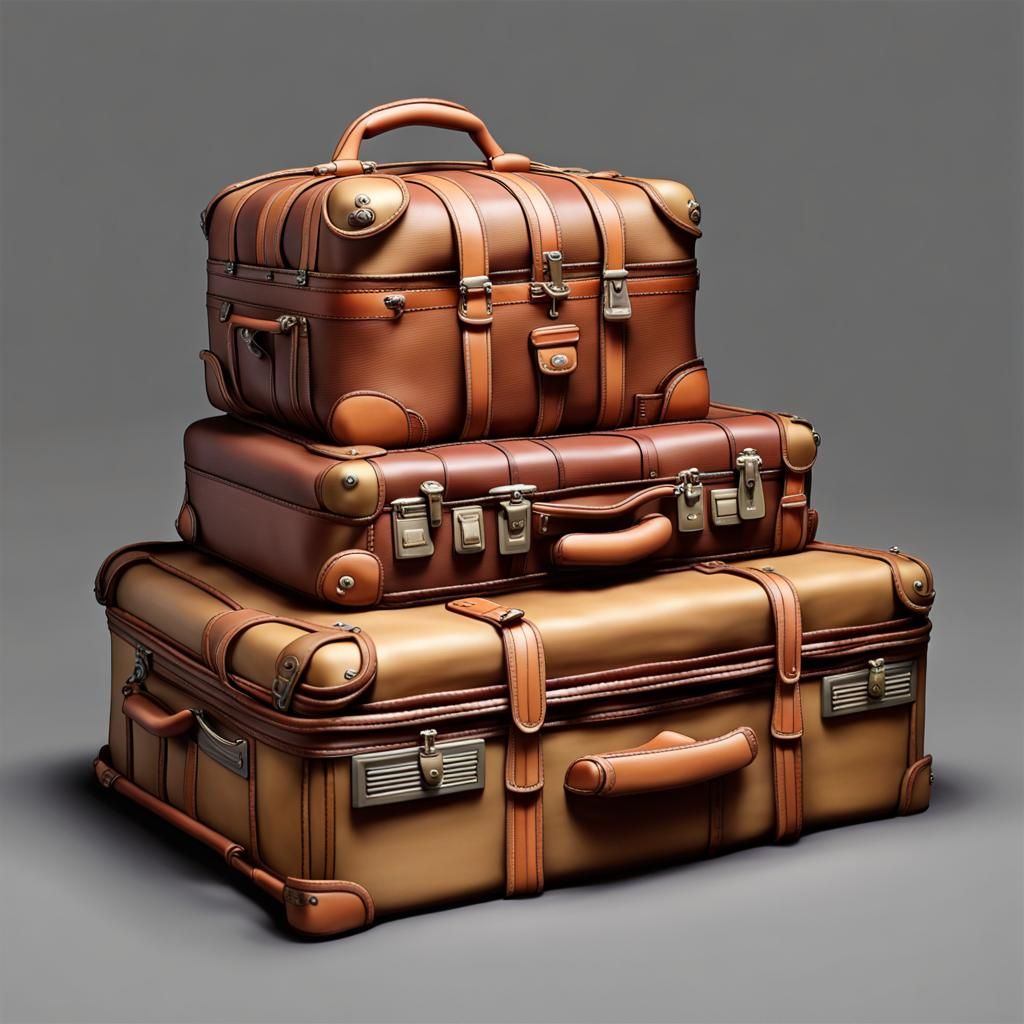 Hyperrealistic Luggage Cake: A Culinary Masterpiece
