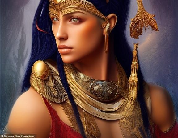 Isis Beauty and Healing Palace, Art Nouveau Portrait