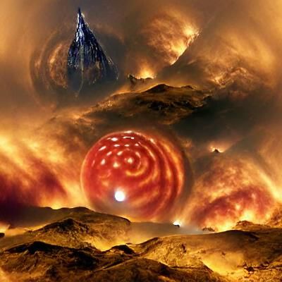 AI Image of Gallifrey Landscape