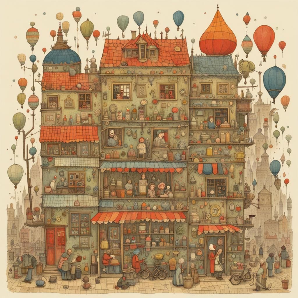 Whimsical Art Inspired by Illustrative Masters