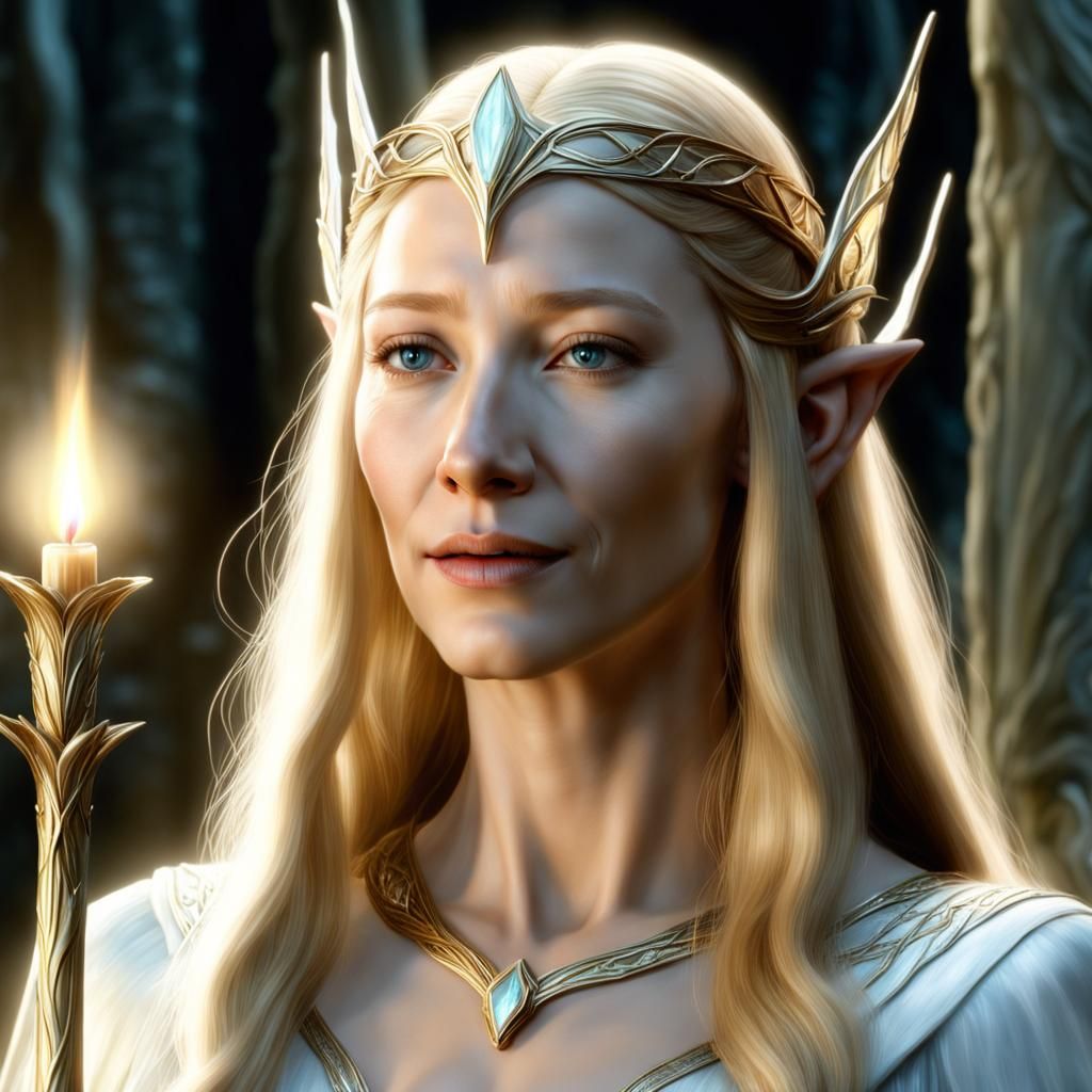 Cate Blanchett as Lady Galadriel