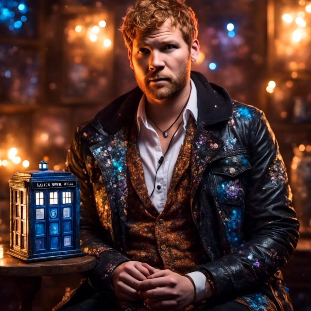 Doctor Who in the TARDIS with Dreamy Darkness