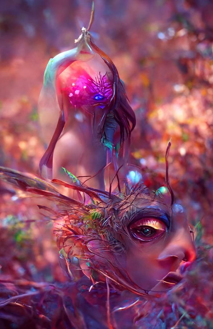 Nymph beheaded by the prince..