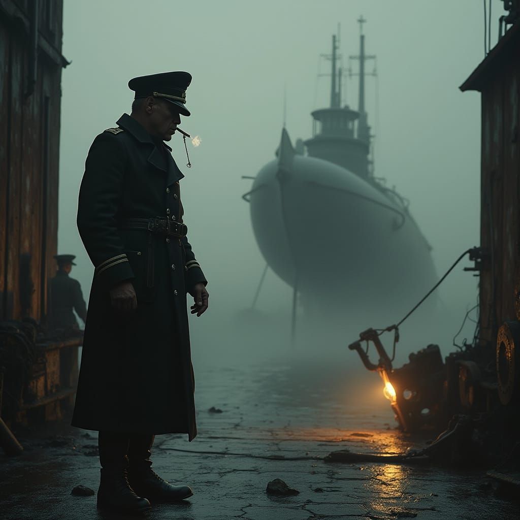 War Admiral in Foggy Port