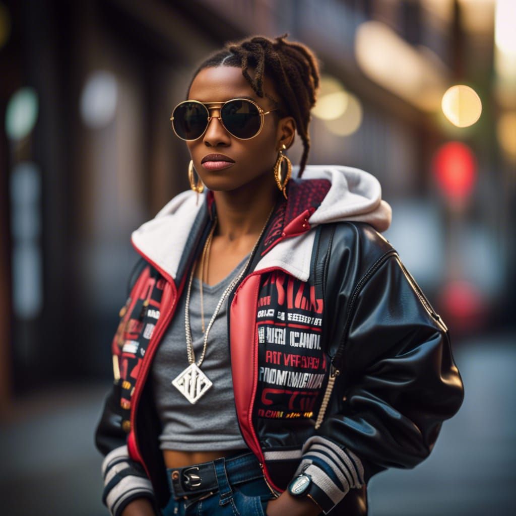 90's Hip Hop Fashion Photography