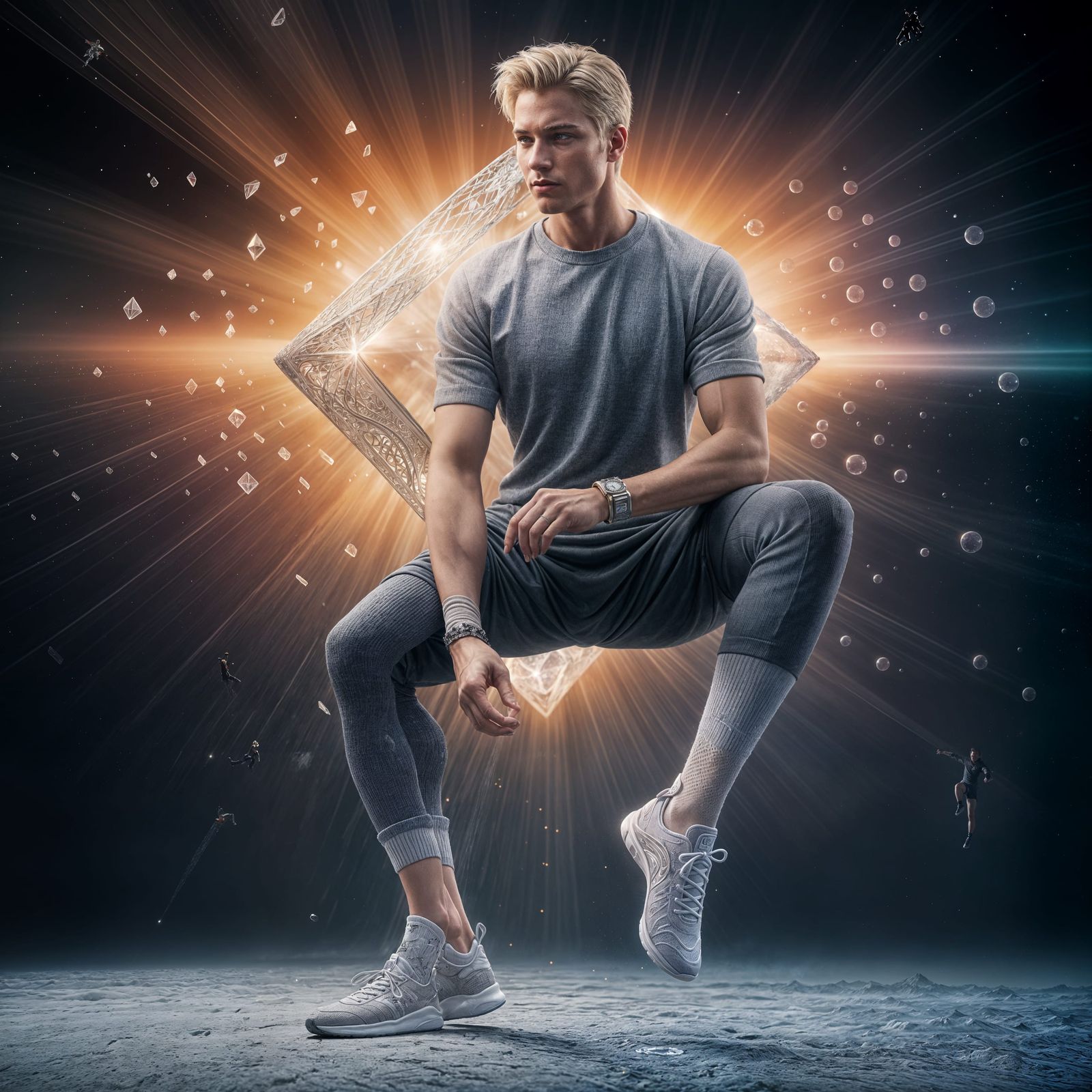 Diamond Socks: A Detailed Matte Painting