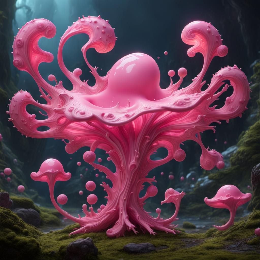 Enchanted Fairy Amoeba in Detailed Matte Painting