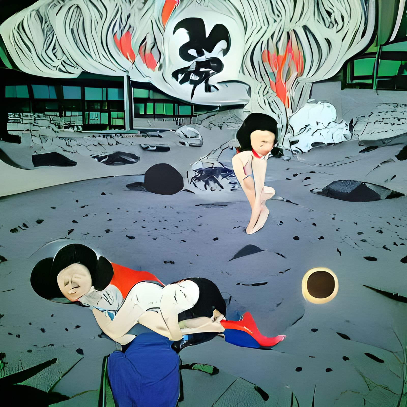 Erotic Surrealism: Nuclear Explosion Art