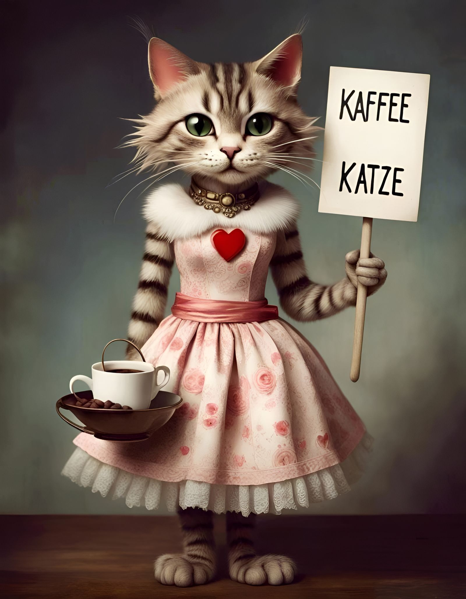 Kaffee-Katze ❤️✨