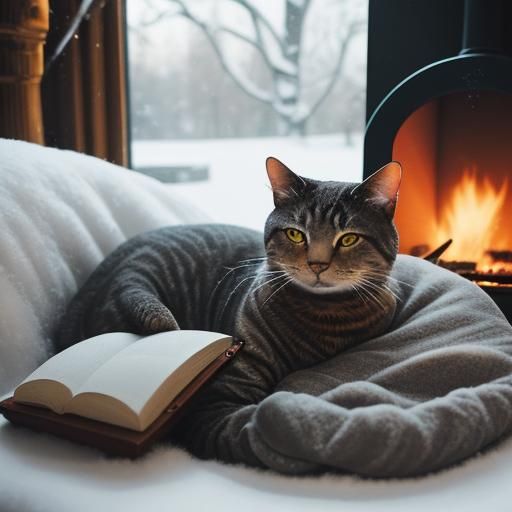 "Cozy Winter Scene"