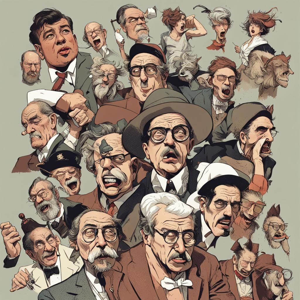 Radical Dadaist Expression of Chaos and Form