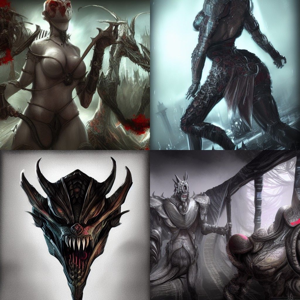 AI Generated Image Based on Cryptcrawler Prompt