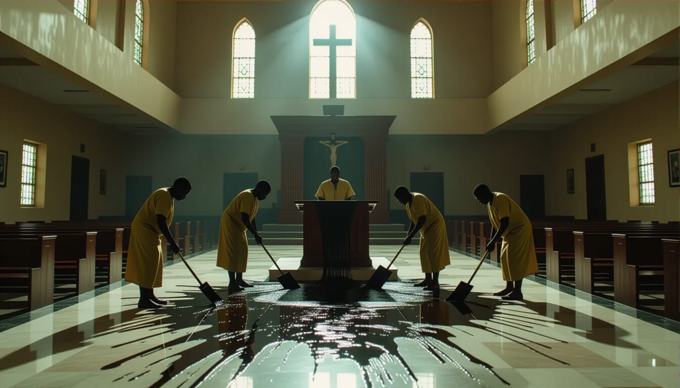 Mysterious Stain Grows Darker in Nigerian Church