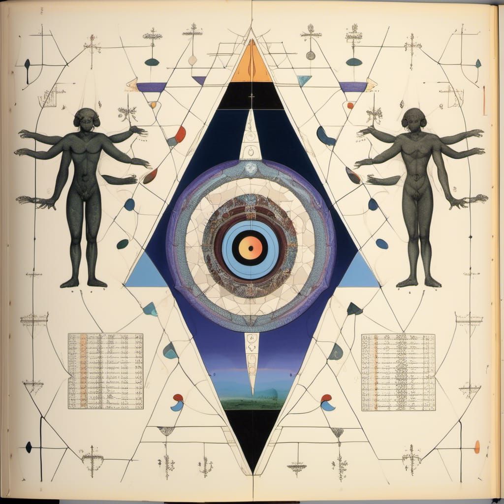 Hermes Trismegistus: Kabbalistic Tree of Life in Surreal Sty...