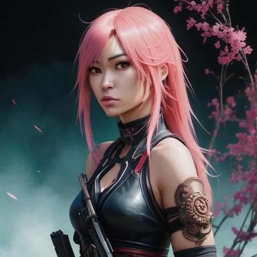 Anime Neko Girl in Far Cry Style