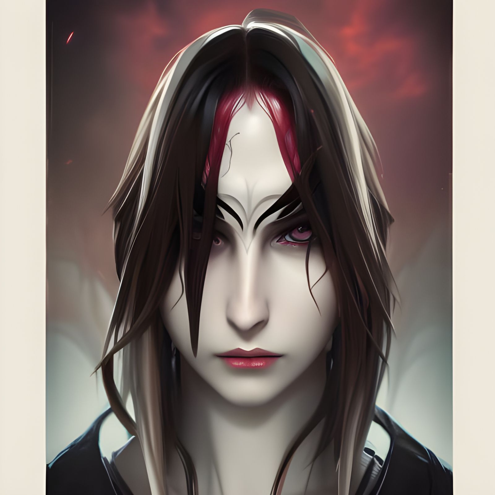 Vampire Knight Portrait in Art Nouveau Style