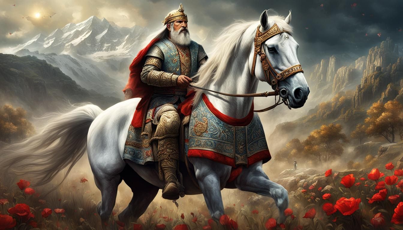 Kubrat is onogur-bulgarian Khan in the year of our lord 632....