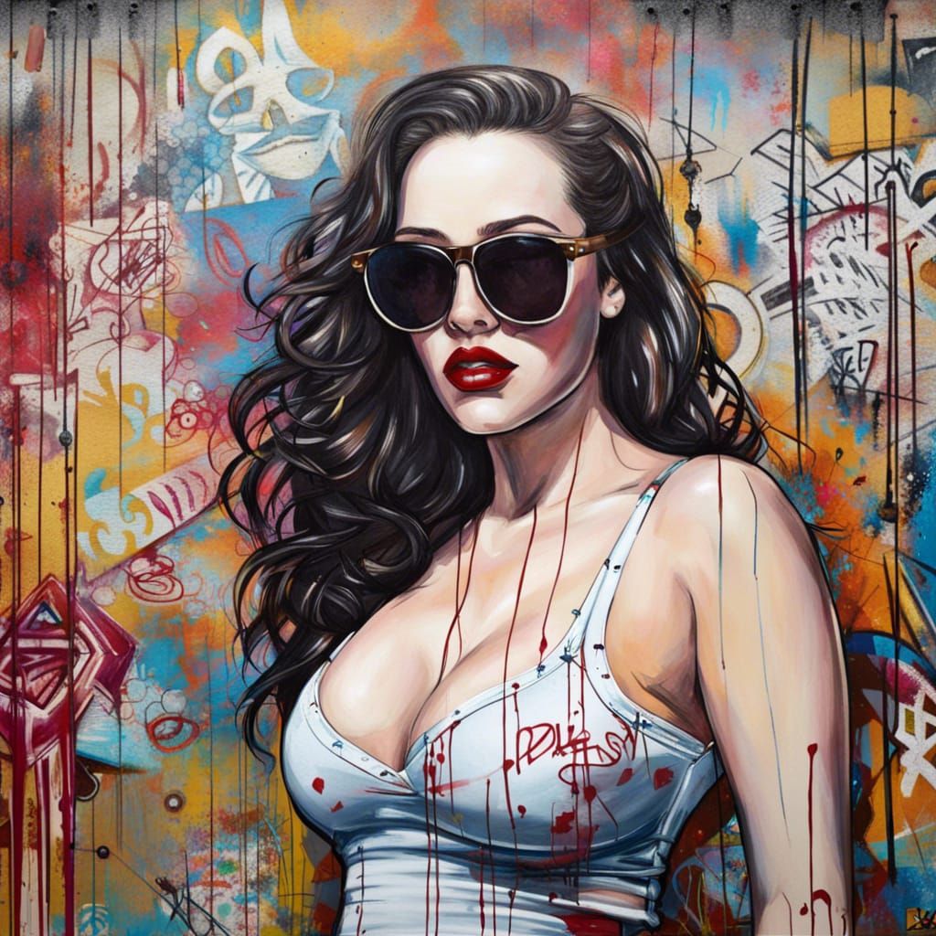 Kat dennings in sunglasses