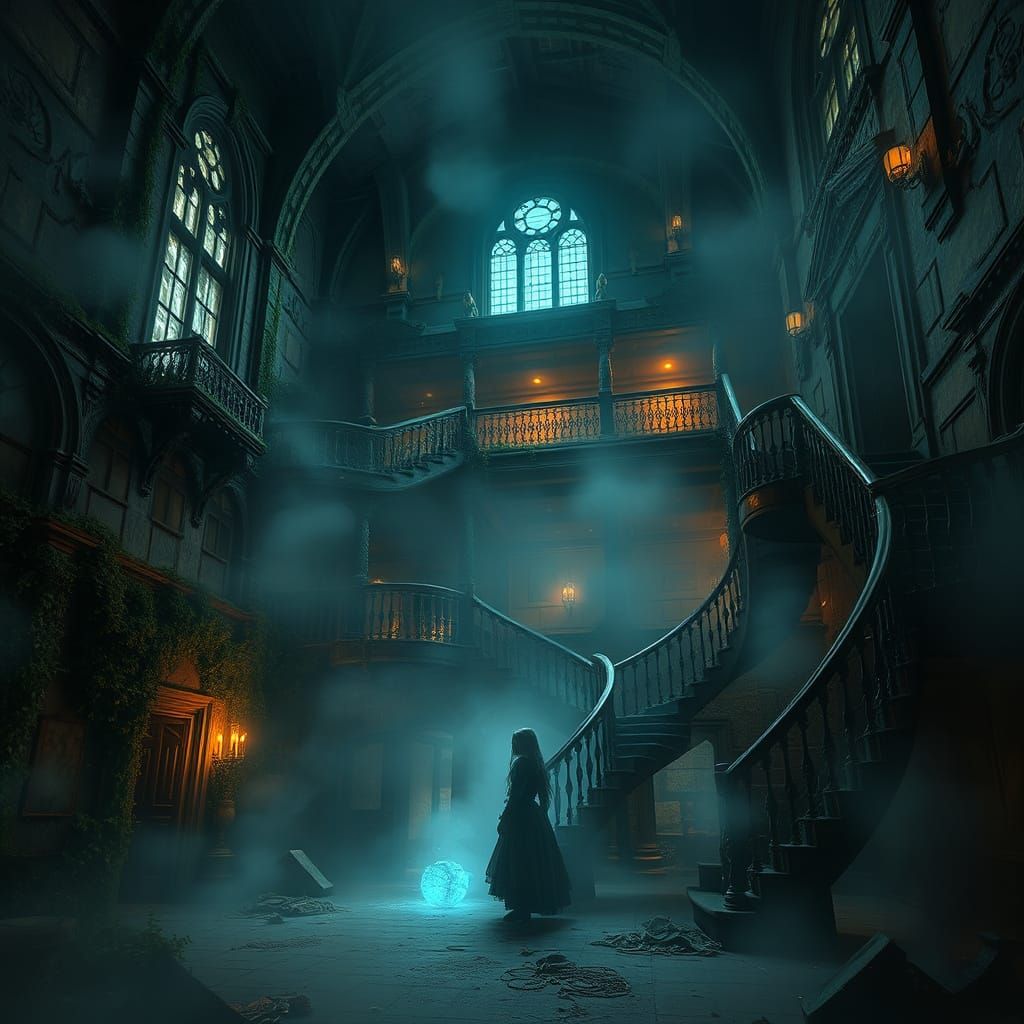 Spectral Spirits Lurk in Forgotten Steampunk Mansions