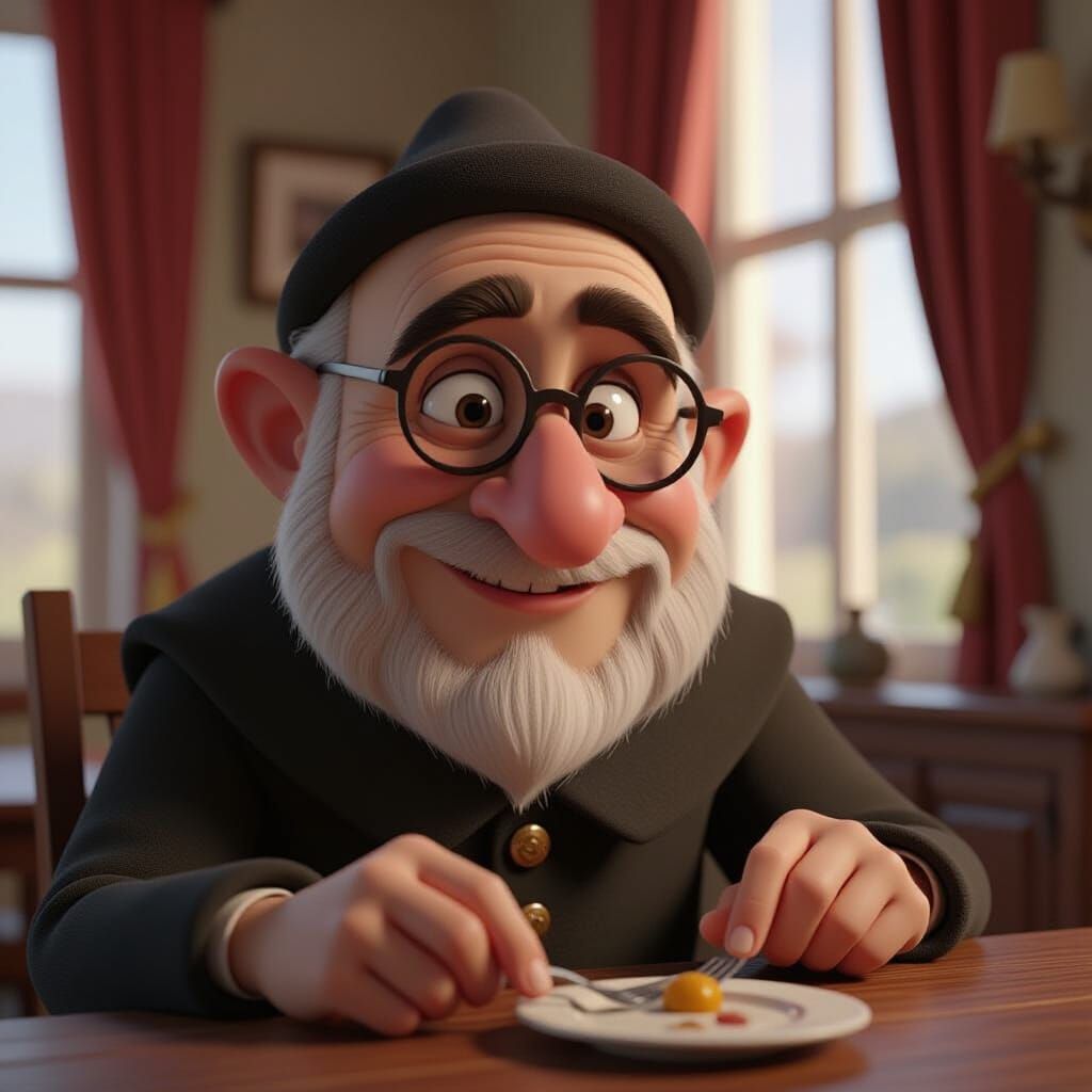 Gargamel Marries Perihan Teyze in Realistic 3D