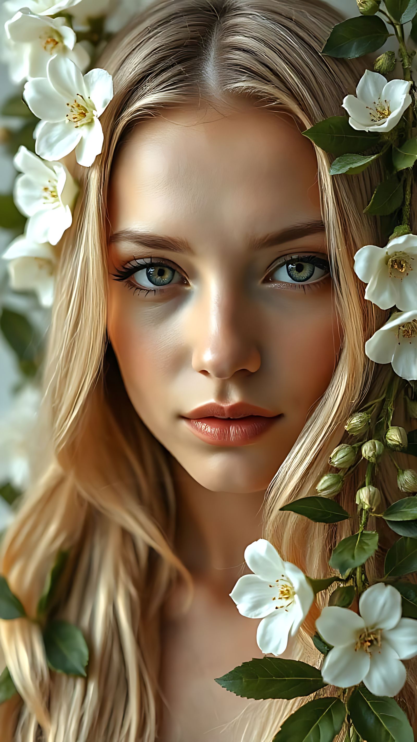 Ethereal Beauty in Soft Dawn Light