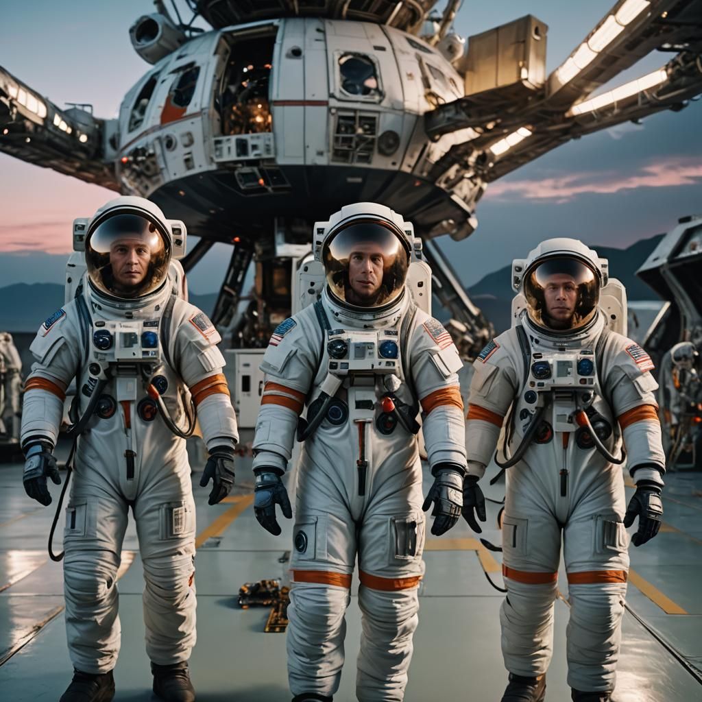 Spectacular Spacecraft Launch with Twilight Horizon