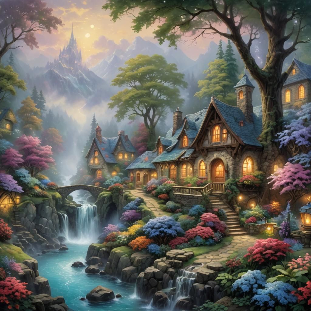 Ethereal Gummiberry Juice: Fantasy Art