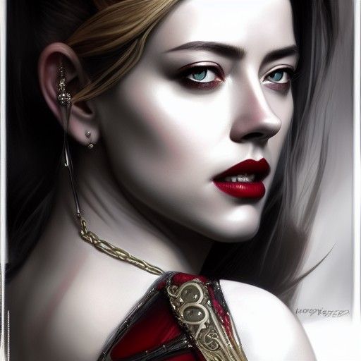 Ornate Queen of Thieves in Hyperdetailed Digital Art