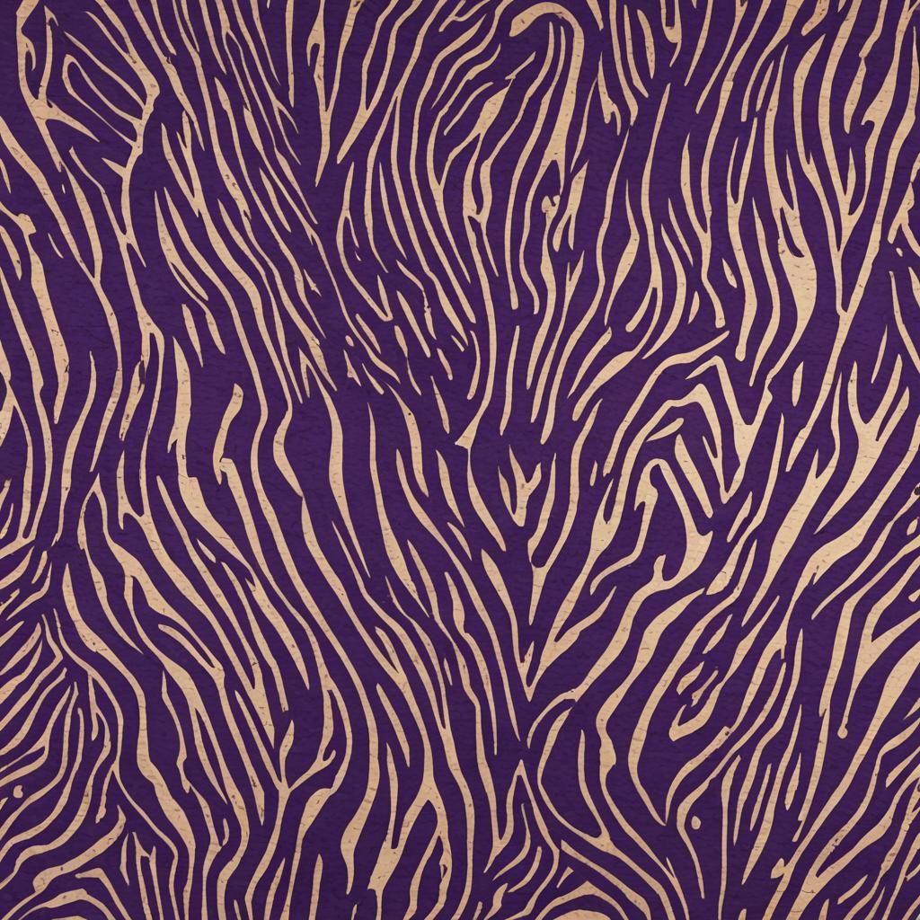 2000s Emo Rockstar Zebra-Print Background in Matte Painting ...