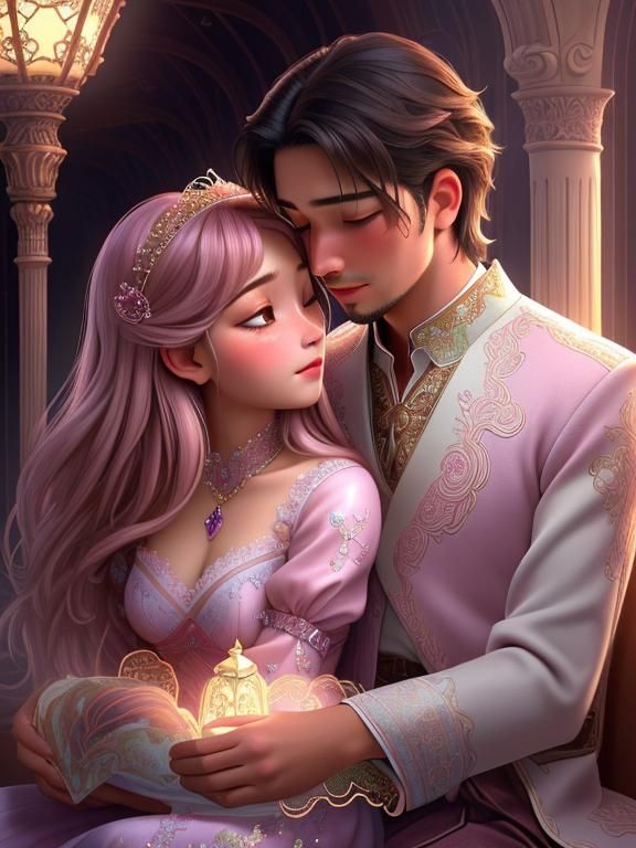 Soulmates Embrace in Dreamy 1930s Train Station