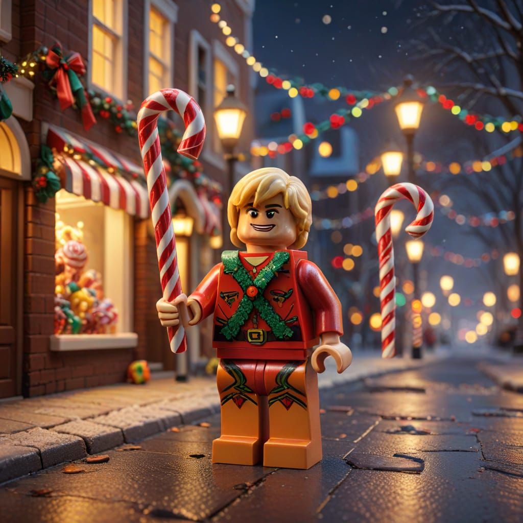 He-Man Lego Figure Sells Candy Canes