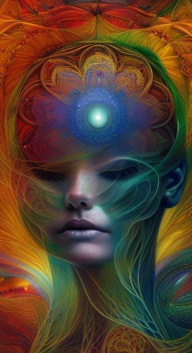 Dynamic Image of Transformation in Fashion Magazine Style