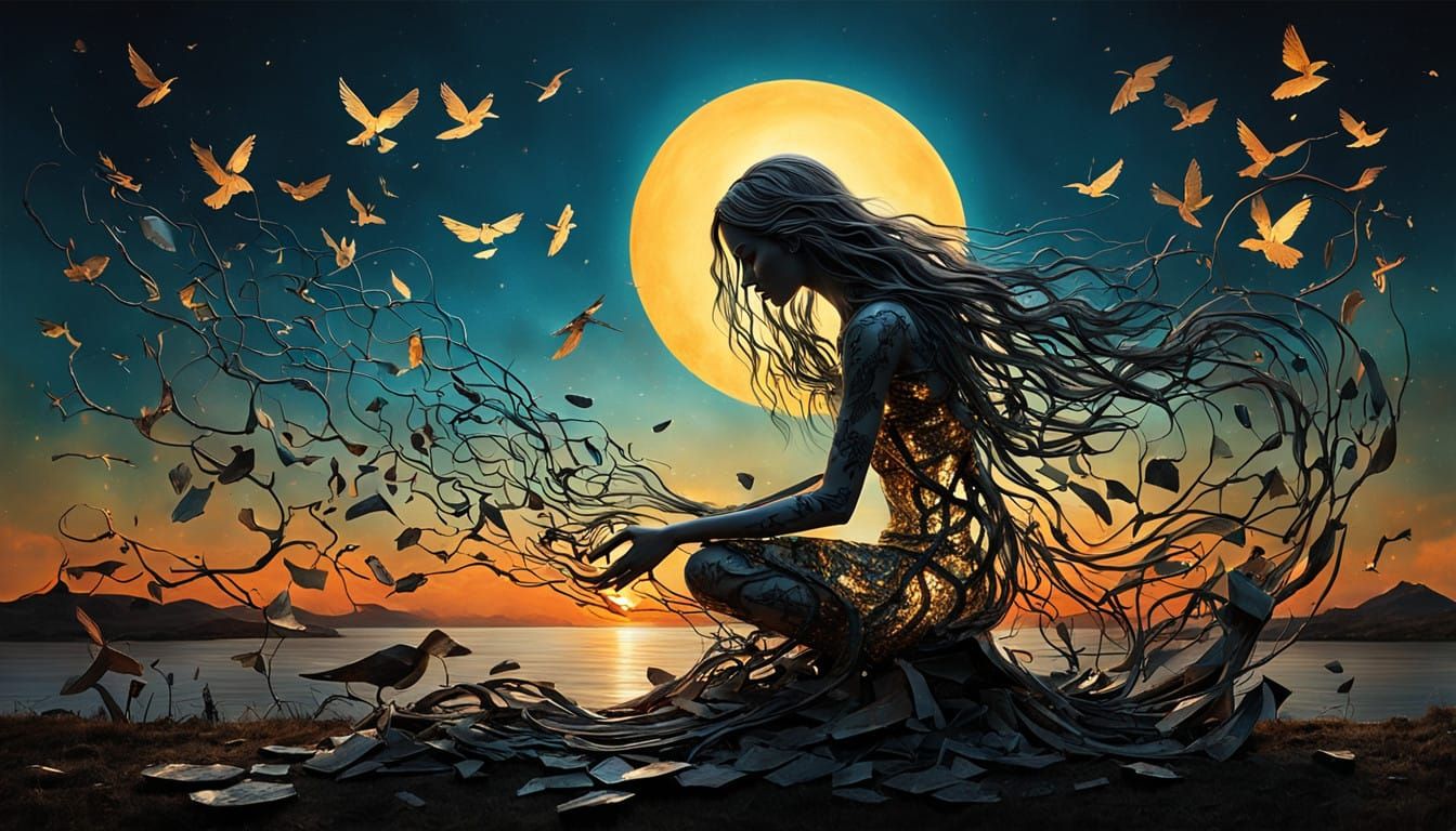 Surreal Fragmented Sculpture Celebrates Resilience and Authe...