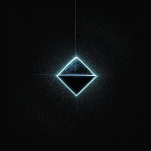 Hyperrealistic Black Dark Matter Tesseract