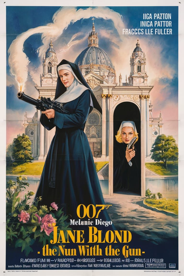 "007 Jane Blond - The Nun With The Gun"