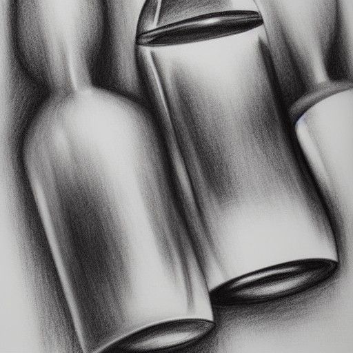 Hyperdetailed Charcoal Drawing: Snack Time Reminder