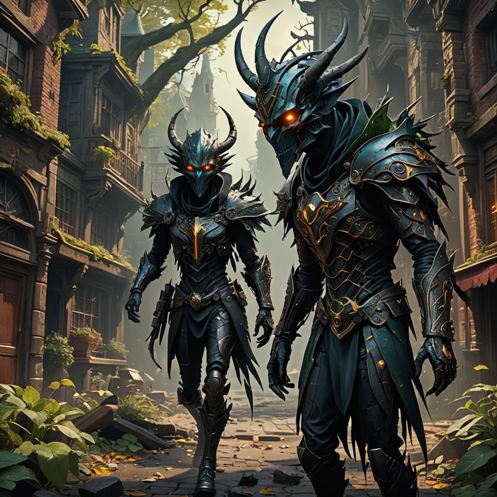 Changeling Character Concept Art in Unreal Engine 5