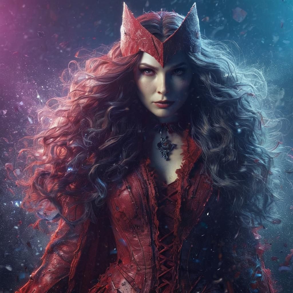 Scarlet Witch in Wonderland of Madness