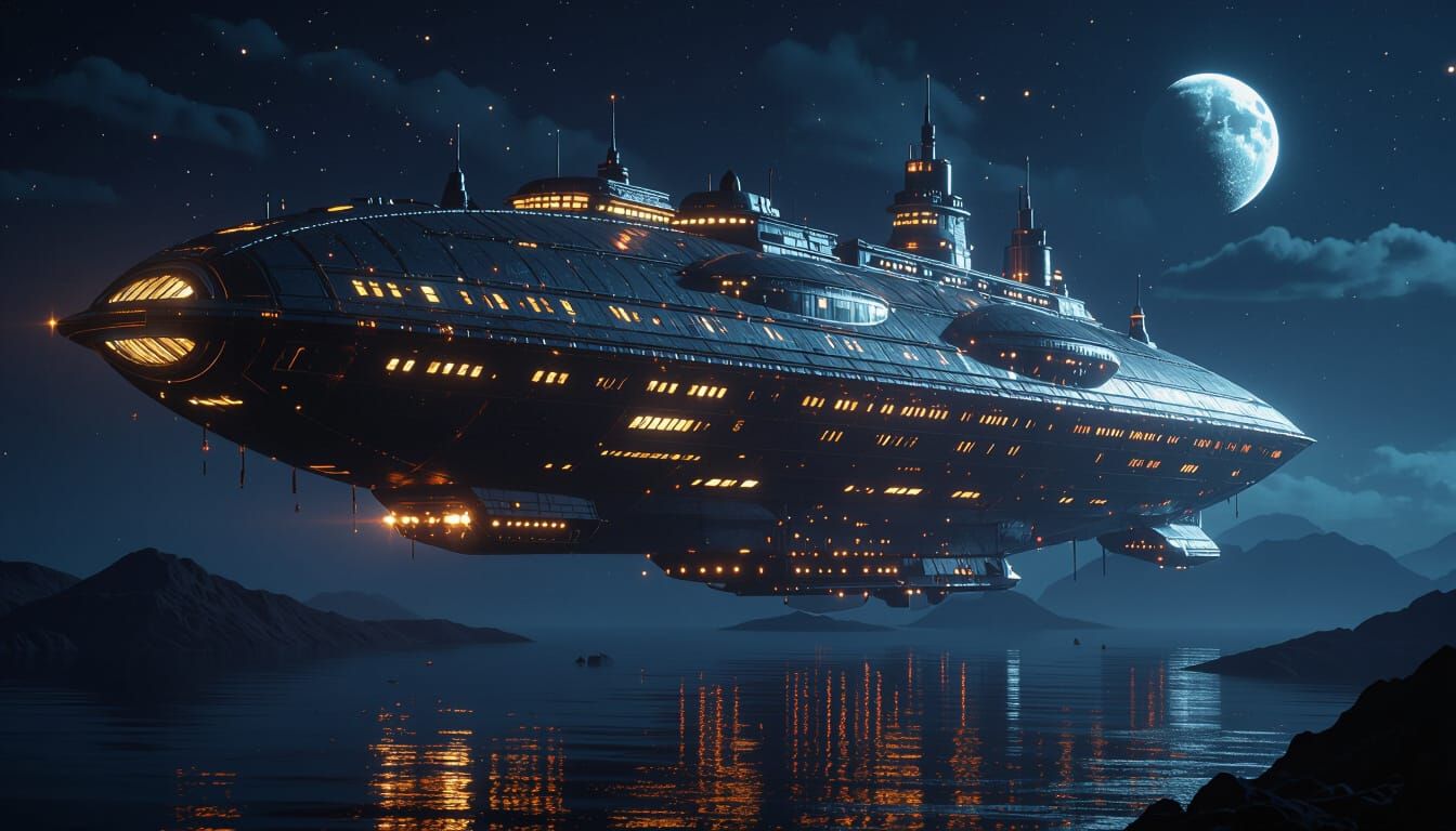 The Generation Ship arrives Proxima Centauri VI