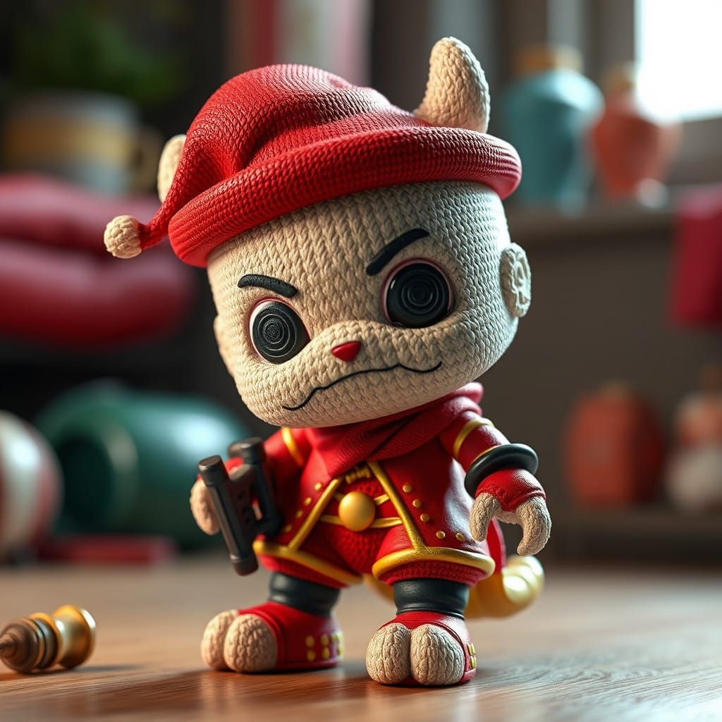 Epic 3D Toy Masterpiece in Stunning 8K Resolution