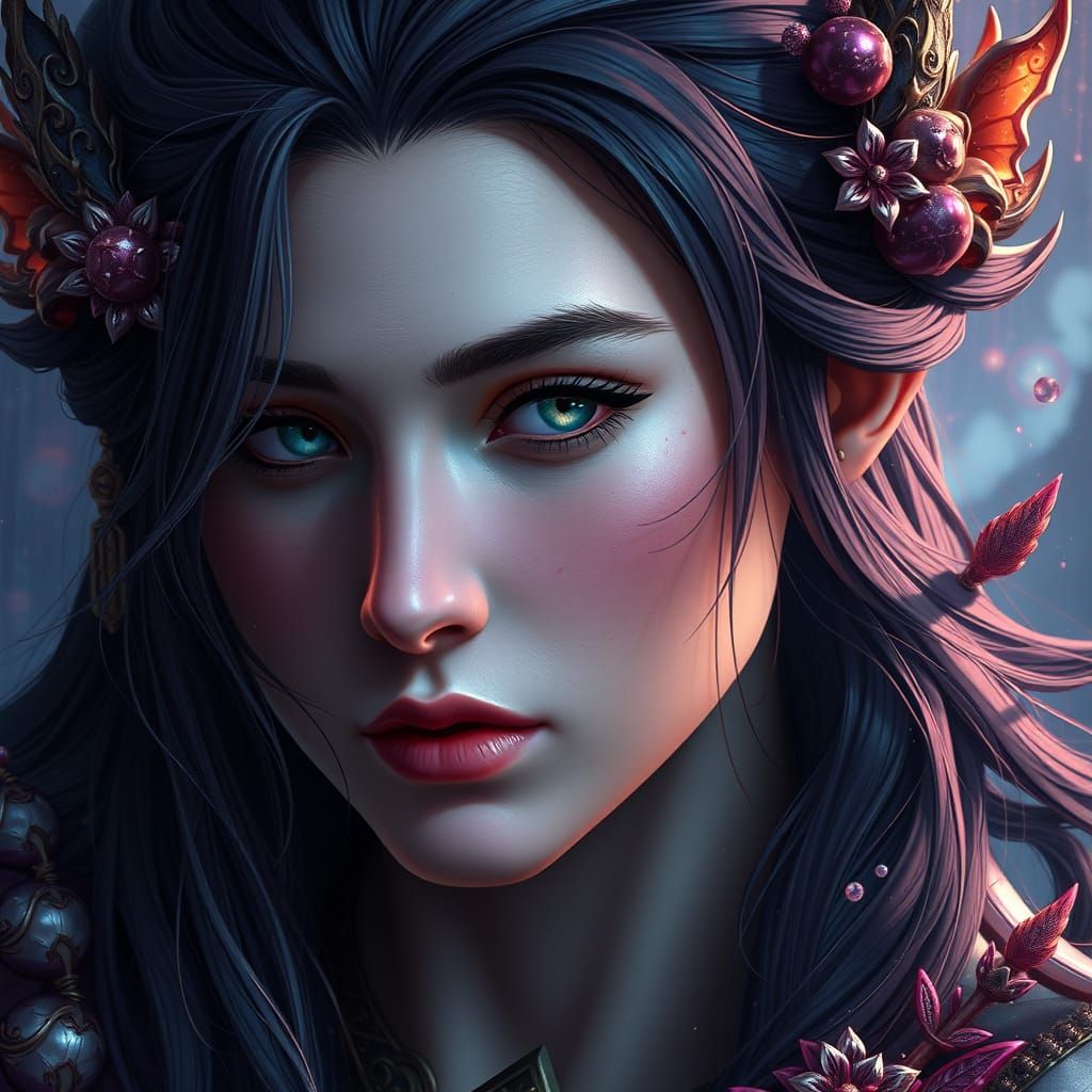 Fantastical Portrait of Favour in Intricate Detail