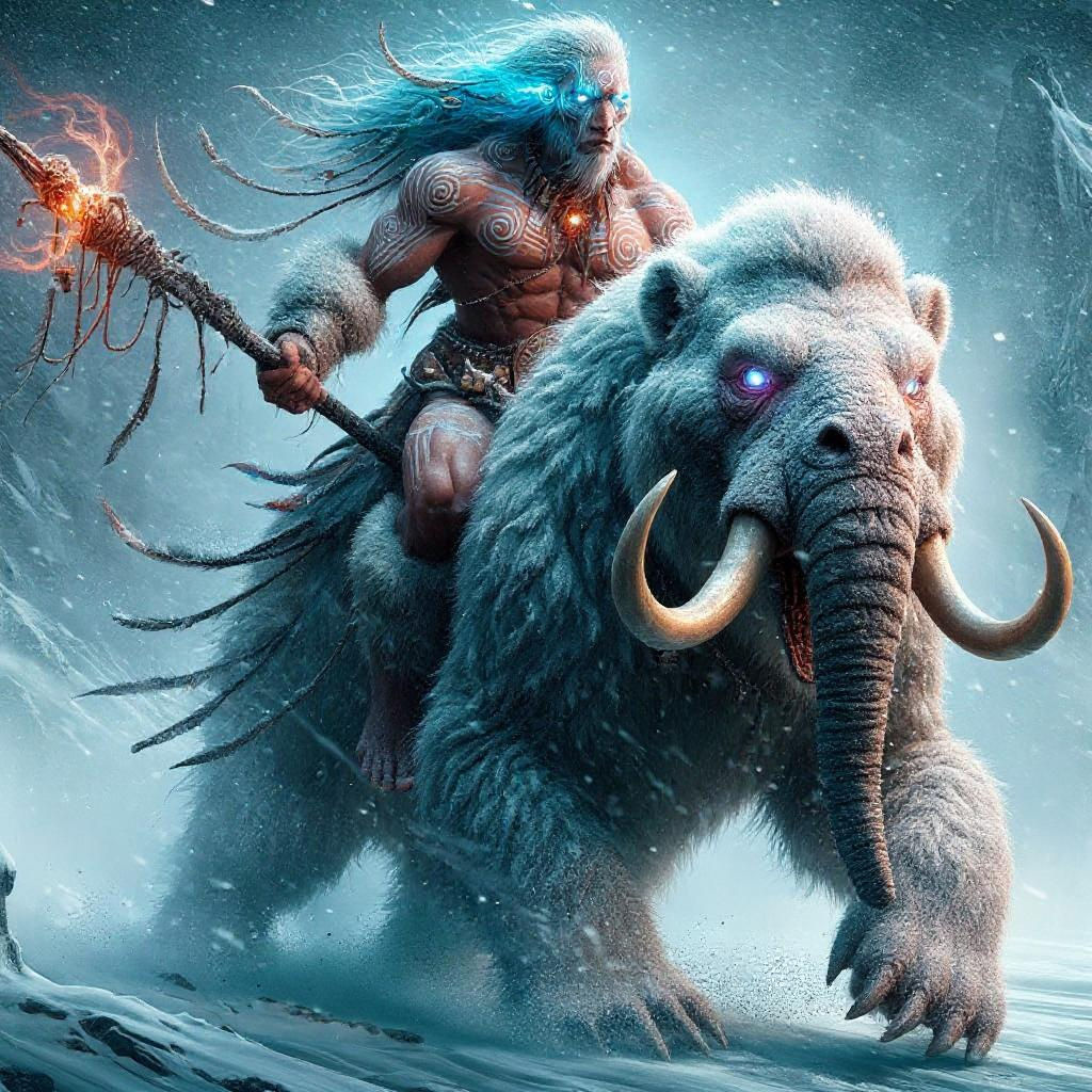 Tribal Warrior on Dire Bear in Blizzard