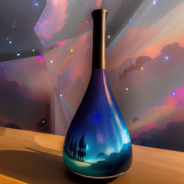 Surreal Galaxy Inspired by Salvador Dali