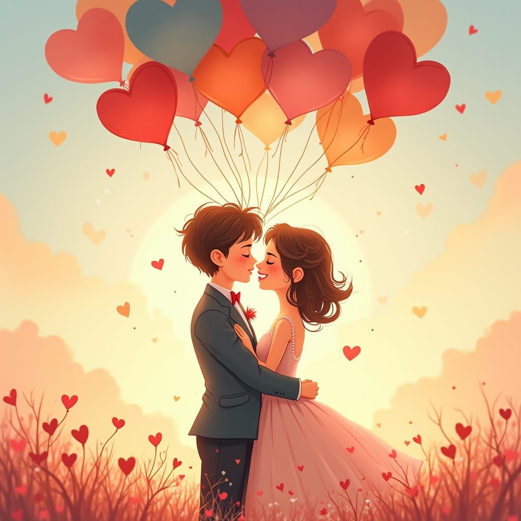 Romantic couple