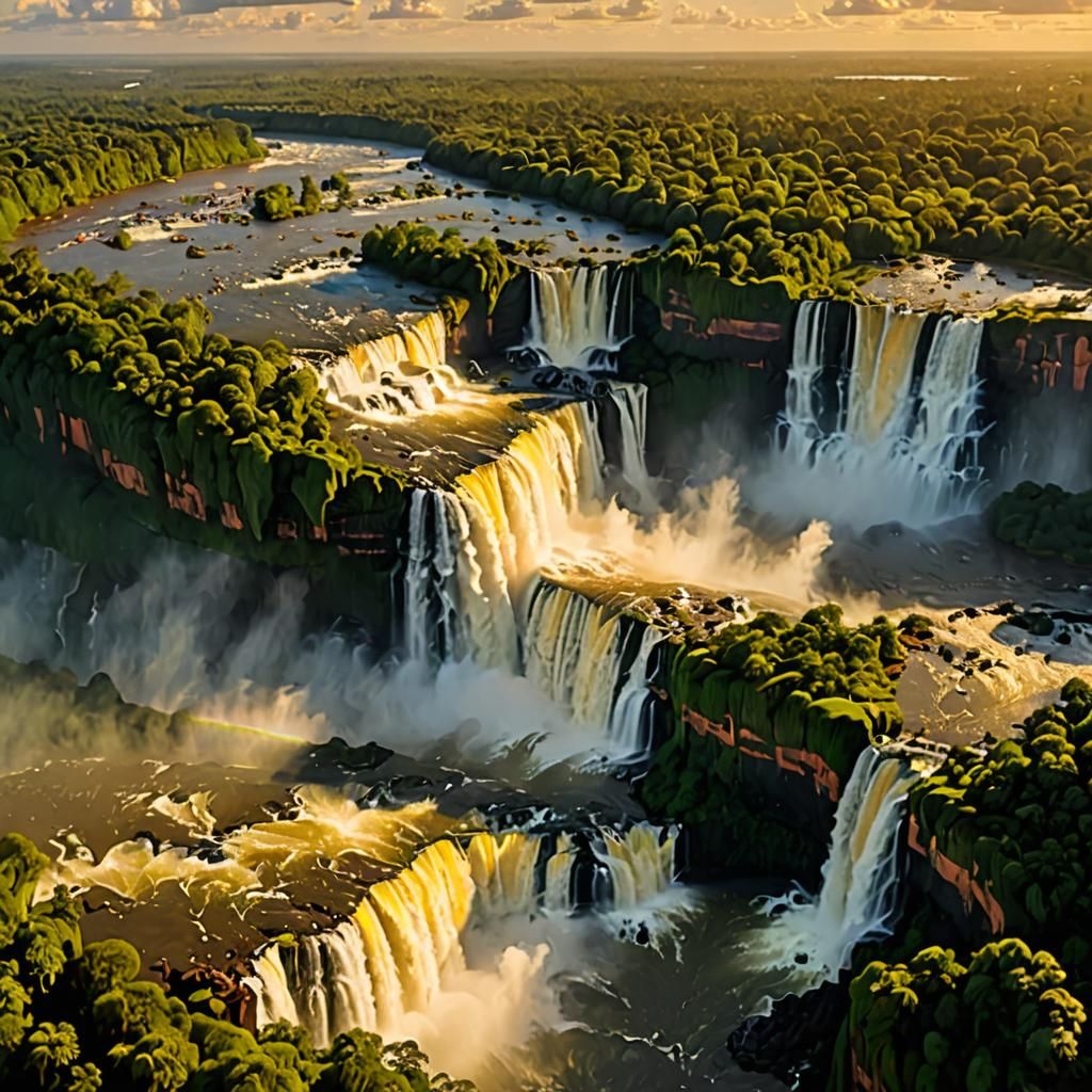 Inspired by Iguaçu Falls