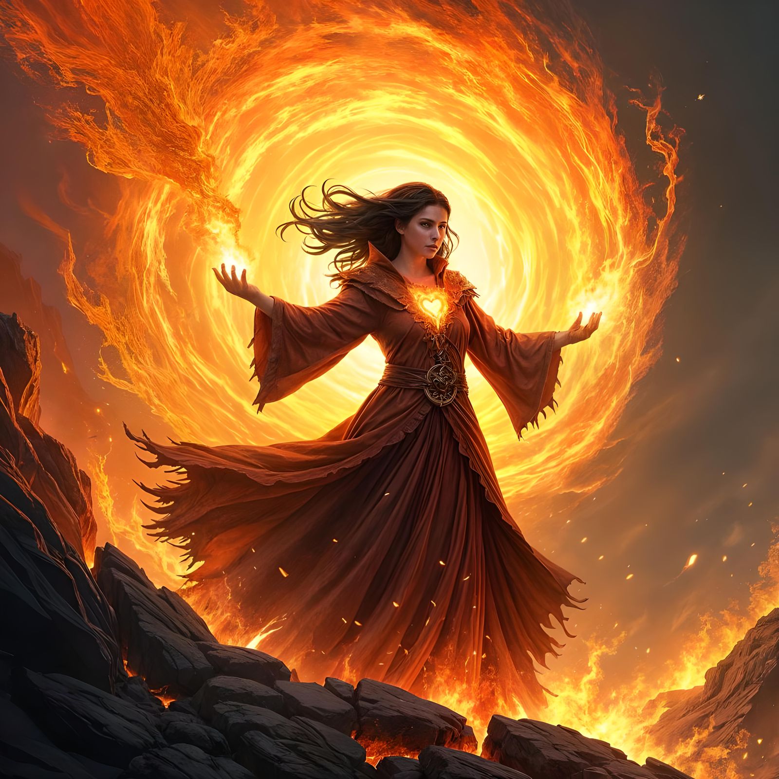 Elemental Fire Mage