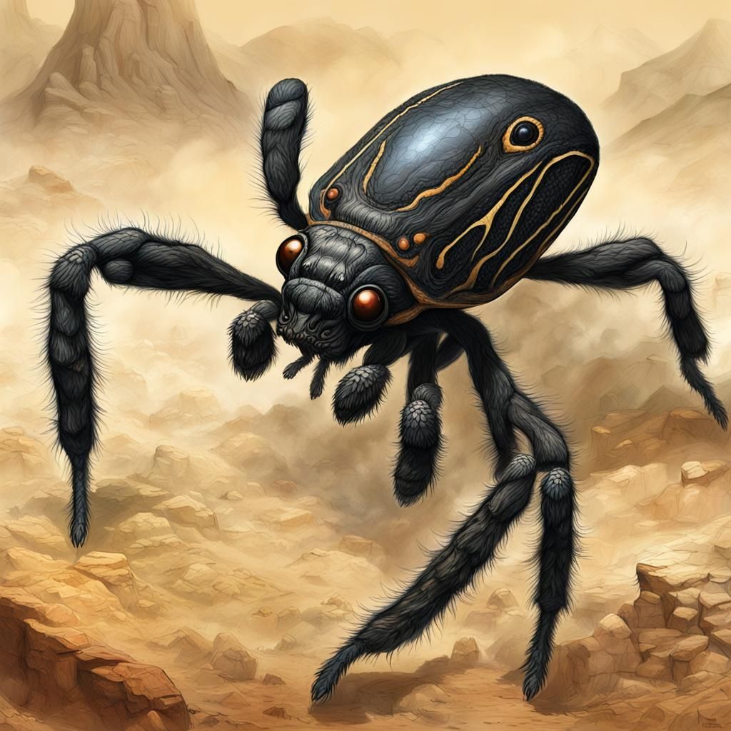 Alien Exoplanet with Speculative Creature Designs